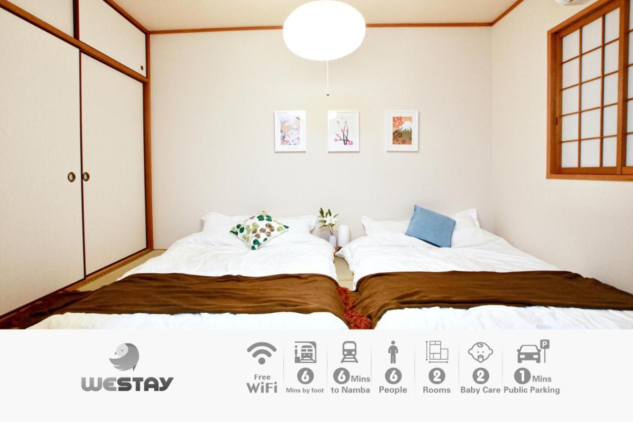 Westay Designers House/6 Mins To Shinsaibashi201 Ōsaka Exterior foto
